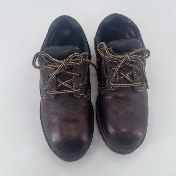 Dr. Martens Vintage 90s Brown Leather Platform Men’s size 9 Oxford Shoes 8424 main image 5